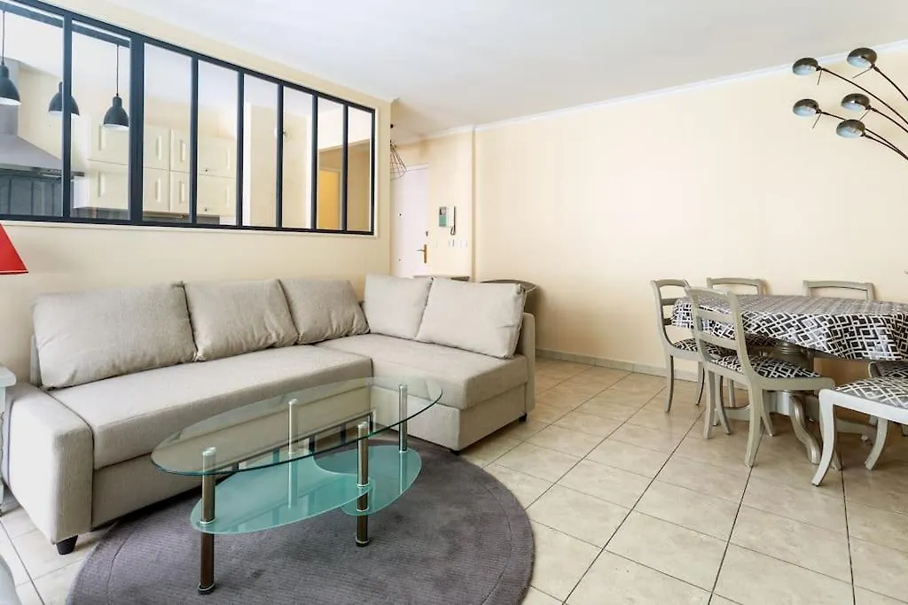 L'Hippocampe Residence Pres De La Mer 3 Pieces, Terrasse Antibes Apartman